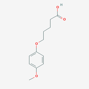 燩entanoic acid, 5-(4-methoxyphenoxy)- 