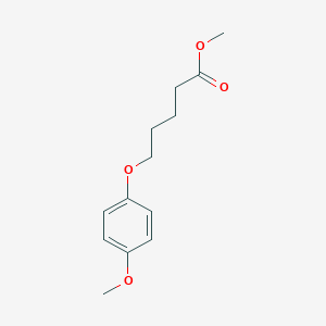 Pentanoic acid, 5-(4-methoxyphenoxy)-, methyl ester