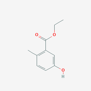 Benzoic acid, 5-hydroxy-2-methyl-, ethyl ester Benzoic acid, 5-hydroxy-2-methyl-, ethyl ester