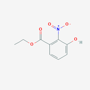 Benzoic acid, 3-hydroxy-2-nitro-, ethyl ester Benzoic acid, 3-hydroxy-2-nitro-, ethyl ester