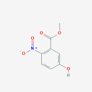 Benzoic acid, 5-hydroxy-2-nitro-, methyl ester Benzoic acid, 5-hydroxy-2-nitro-, methyl ester