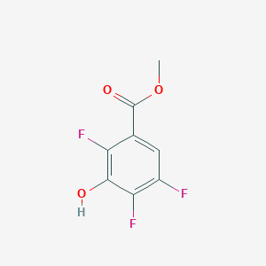 Benzoic acid, 2,4,5-trifluoro-3-hydroxy-, methyl ester 