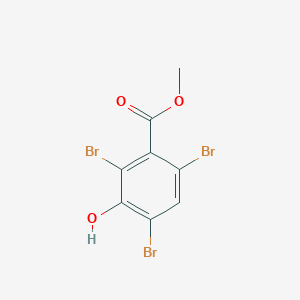 燘enzoic acid, 2,4,6-tribromo-3-hydroxy-, methyl ester 