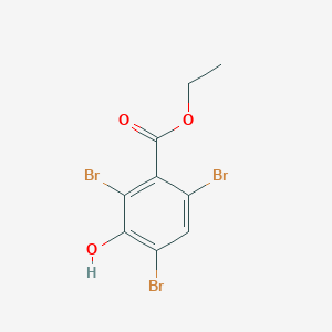 Benzoic acid, 2,4,6-tribromo-3-hydroxy-, ethyl ester Benzoic acid, 2,4,6-tribromo-3-hydroxy-, ethyl ester
