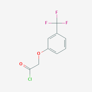 Acetyl chloride, 2-[3-(trifluoromethyl)phenoxy]- 