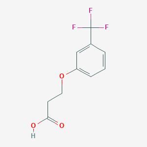 Propanoic acid, 3-[3-(trifluoromethyl)phenoxy]- 