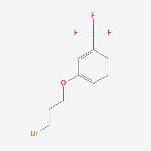 1-(3-bromopropoxy)-3-(trifluoromethyl)benzene 1-(3-bromopropoxy)-3-(trifluoromethyl)benzene