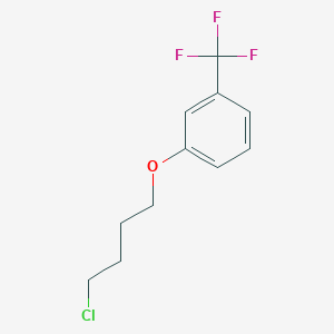 1-(4-chlorobutoxy)-3-(trifluoromethyl)benzene 1-(4-chlorobutoxy)-3-(trifluoromethyl)benzene