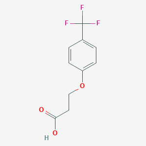 3-[4-(Trifluoromethyl)phenoxy]propionic acid
