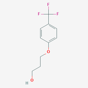 3-[4-(trifluoromethyl)phenoxy]-1-propanol 