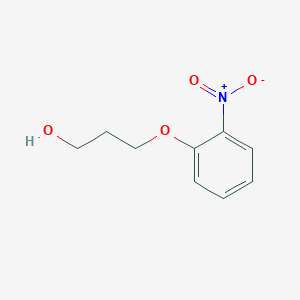 1-Propanol, 3-(2-nitrophenoxy)- 1-Propanol, 3-(2-nitrophenoxy)-