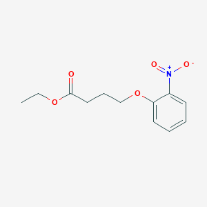 Butanoic acid, 4-(2-nitrophenoxy)-, ethyl ester Butanoic acid, 4-(2-nitrophenoxy)-, ethyl ester