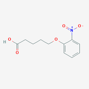 Pentanoic acid, 5-(2-nitrophenoxy)- Pentanoic acid, 5-(2-nitrophenoxy)-
