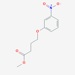 Butanoic acid, 4-(3-nitrophenoxy)-, methyl ester Butanoic acid, 4-(3-nitrophenoxy)-, methyl ester