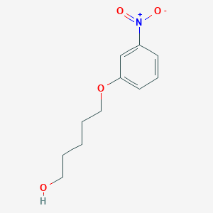 5-(3-nitrophenoxy)pentan-1-ol 5-(3-nitrophenoxy)pentan-1-ol