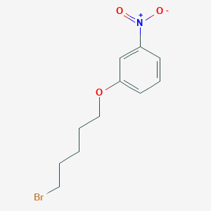 1-[(5-bromopentyl)oxy]-3-nitrobenzene 