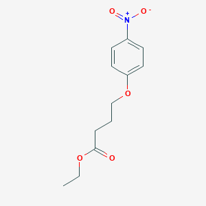 Butanoic acid, 4-(4-nitrophenoxy)-, ethyl ester Butanoic acid, 4-(4-nitrophenoxy)-, ethyl ester