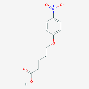 Pentanoic acid, 5-(4-nitrophenoxy)- Pentanoic acid, 5-(4-nitrophenoxy)-