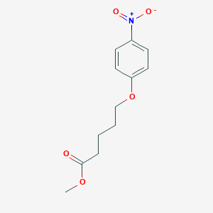 Pentanoic acid, 5-(4-nitrophenoxy)-, methyl ester Pentanoic acid, 5-(4-nitrophenoxy)-, methyl ester