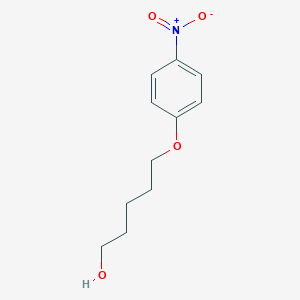 1-Pentanol, 5-(4-nitrophenoxy)- 1-Pentanol, 5-(4-nitrophenoxy)-