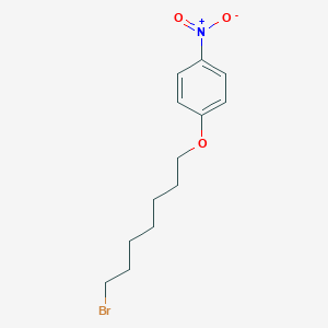 Benzene, 1-[(7-bromoheptyl)oxy]-4-nitro- 