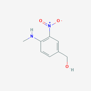 燵4-(Methylamino)-3-nitrophenyl]methanol