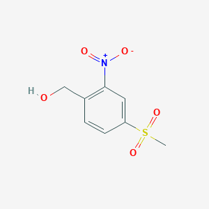 燵4-(Methylsulfonyl)-2-nitrophenyl]methanol 