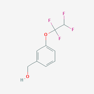 Benzenemethanol, 3-(1,1,2,2-tetrafluoroethoxy)- Benzenemethanol, 3-(1,1,2,2-tetrafluoroethoxy)-