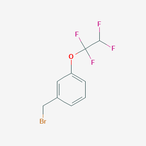 1-Bromomethyl-3-(1,1,2,2-tetrafluoro-ethoxy)-benzene 1-Bromomethyl-3-(1,1,2,2-tetrafluoro-ethoxy)-benzene