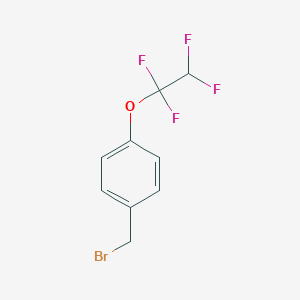 ?-(Bromomethyl)-4-(1,1,2,2-tetrafluoroethoxy)benzene ?-(Bromomethyl)-4-(1,1,2,2-tetrafluoroethoxy)benzene