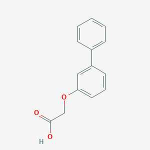Acetic acid, 2-([1,1'-biphenyl]-3-yloxy)- 