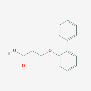 3-(1,1'-biphenyl-2-yloxy)propanoic acid 3-(1,1'-biphenyl-2-yloxy)propanoic acid