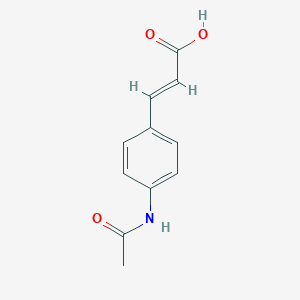 (2E)-3-[4-(Acetylamino)phenyl]-2-propenoic acid 
