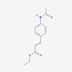 2-Propenoic acid, 3-[4-(acetylamino)phenyl]-, ethyl ester