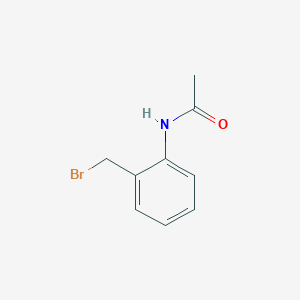 Acetamide, N-[2-(bromomethyl)phenyl]- 