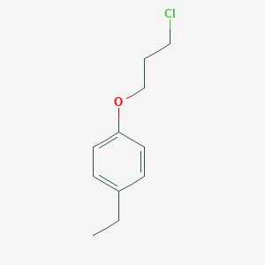 Benzene, 1-(3-chloropropoxy)-4-ethyl- Benzene, 1-(3-chloropropoxy)-4-ethyl-