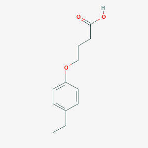 Butanoic acid, 4-(4-ethylphenoxy)- , 1-(3-chloropropoxy)-4-ethyl- Butanoic acid, 4-(4-ethylphenoxy)- , 1-(3-chloropropoxy)-4-ethyl-