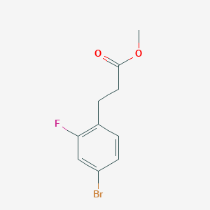 Methyl 3-(4'-bromo-2'-fluorophenyl)propionate Methyl 3-(4'-bromo-2'-fluorophenyl)propionate