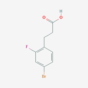 3-(4-bromo-2-fluorophenyl)propanoic acid 3-(4-bromo-2-fluorophenyl)propanoic acid
