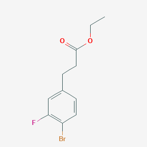 燛thyl 3-(4'-bromo-3'-fluorophenyl)propionate 燛thyl 3-(4'-bromo-3'-fluorophenyl)propionate