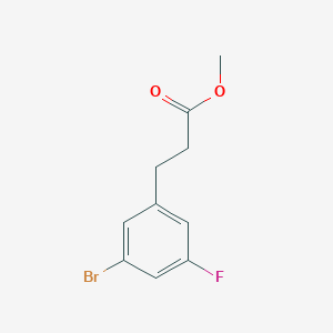 燤ethyl 3-(3'-bromo-5'-fluorophenyl)propionate 燤ethyl 3-(3'-bromo-5'-fluorophenyl)propionate