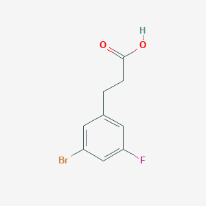 3-(3'-Bromo-5'-fluorophenyl)propionic acid 3-(3'-Bromo-5'-fluorophenyl)propionic acid