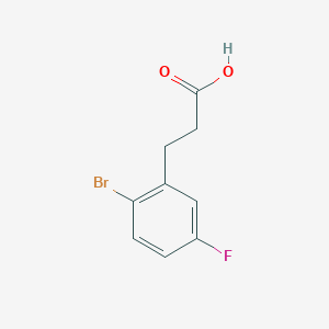 ?-(2-bromo-5-fluorophenyl)propanoic acid ?-(2-bromo-5-fluorophenyl)propanoic acid