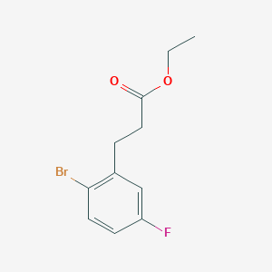 燛thyl 2-bromo-5-fluorobenzenepropanonate 燛thyl 2-bromo-5-fluorobenzenepropanonate