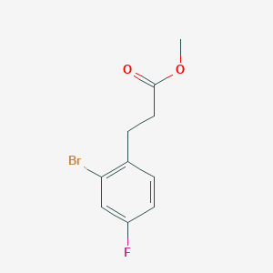 Methyl 3-(2'-bromo-4'-fluorophenyl)propionate Methyl 3-(2'-bromo-4'-fluorophenyl)propionate