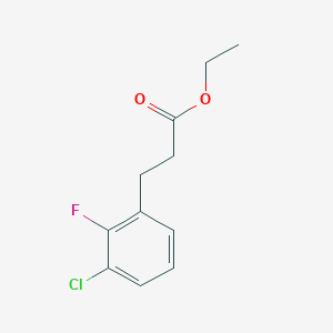 ethyl 3-(3-chloro-2-fluorophenyl)propanoate ethyl 3-(3-chloro-2-fluorophenyl)propanoate
