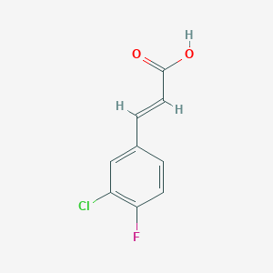 3-Chloro-4-fluorocinnamic acid 3-Chloro-4-fluorocinnamic acid