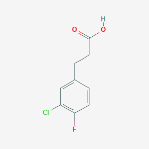 ?3-(3-CHLORO-4-FLUOROPHENYL)PROPIONIC ACID ?3-(3-CHLORO-4-FLUOROPHENYL)PROPIONIC ACID