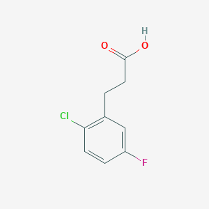 2-Propenoic acid, 3-(2-chloro-4-fluorophenyl)-, ethyl ester, (2E)- 2-Propenoic acid, 3-(2-chloro-4-fluorophenyl)-, ethyl ester, (2E)-
