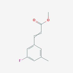 ?2-Propenoic acid, 3-(3-fluoro-5-methylphenyl)-, methyl ester ?2-Propenoic acid, 3-(3-fluoro-5-methylphenyl)-, methyl ester